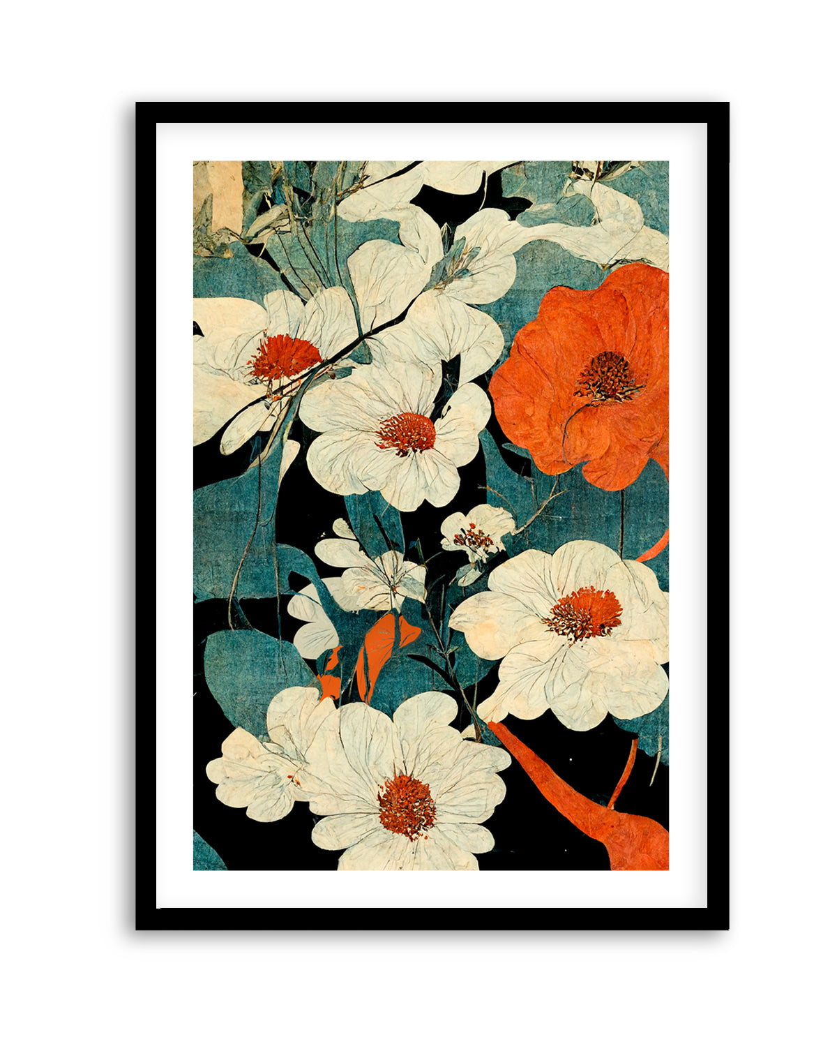 Floral Symphony by Treechild | Art Print