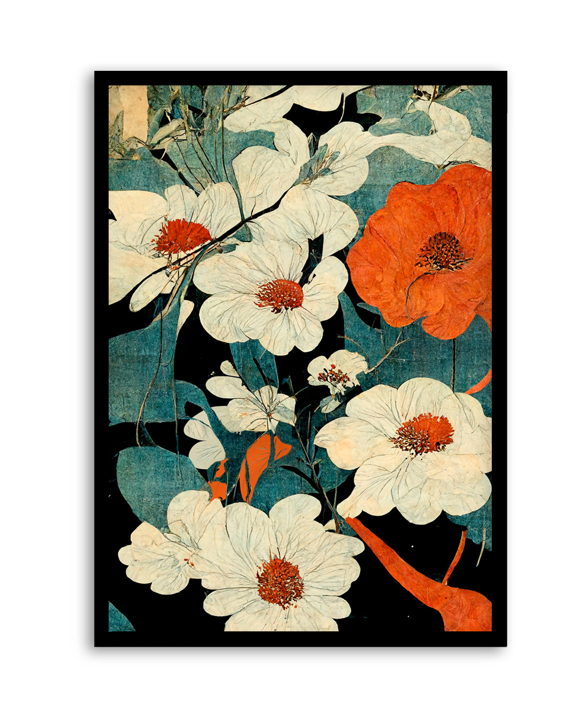 Floral Symphony by Treechild | Art Print
