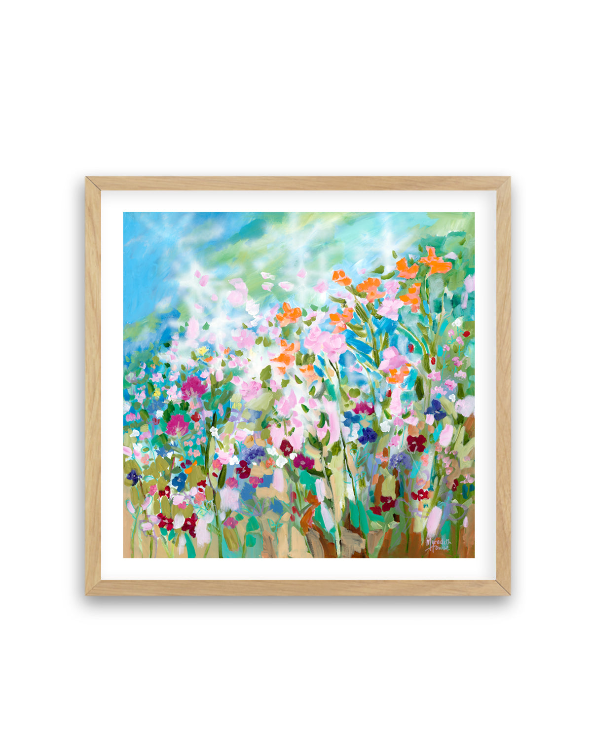 Flower Break Dance by Meredith Howse | Art Print