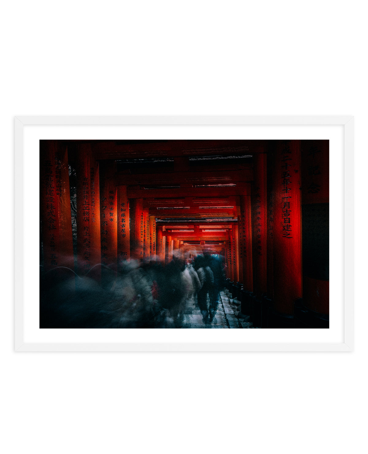 Fushimi Inari Red Gates by Carmine Chiriaco | Art Print