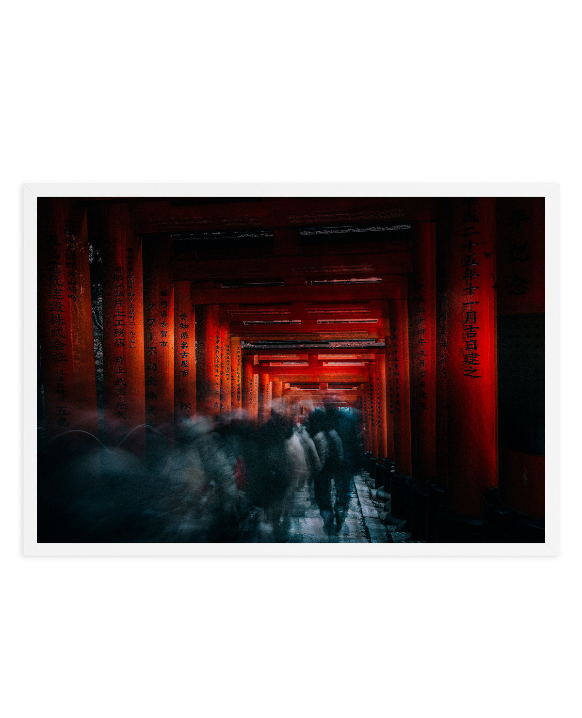 Fushimi Inari Red Gates by Carmine Chiriaco | Art Print