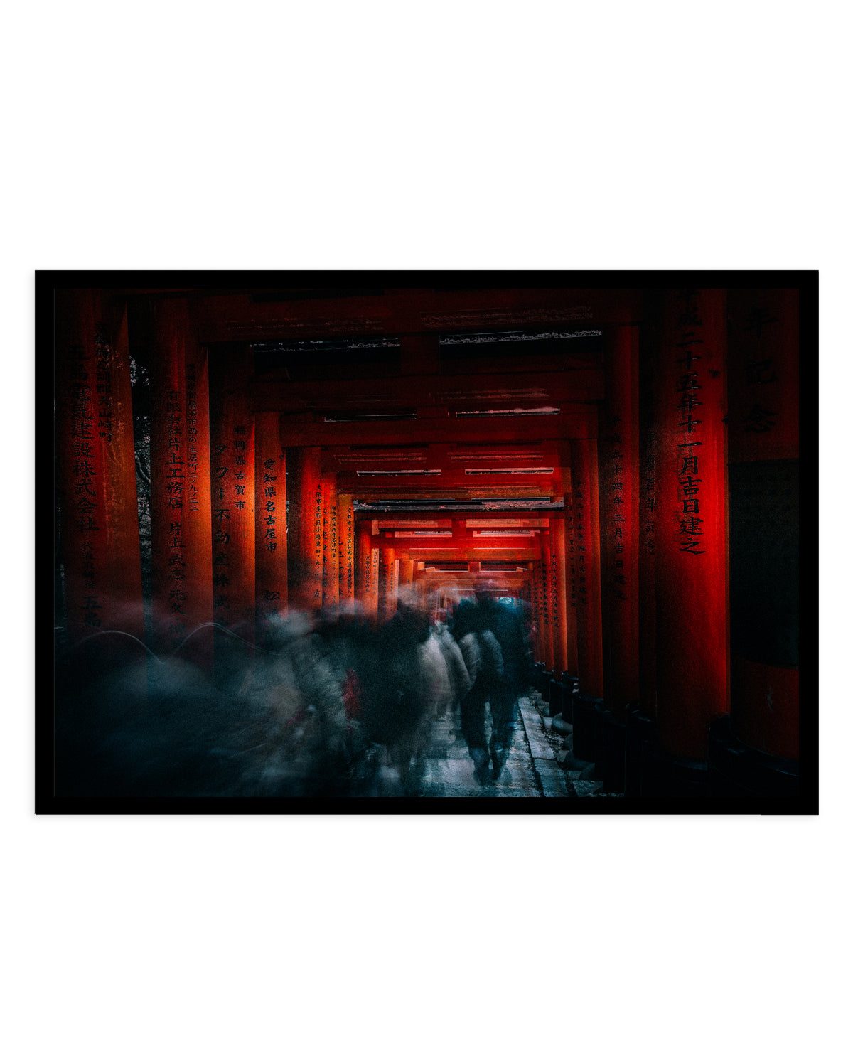 Fushimi Inari Red Gates by Carmine Chiriaco | Art Print