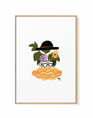 Face by Arty Guava | Framed Canvas Art Print from Olive et Oriel where you can shop wallpaper and artworks online