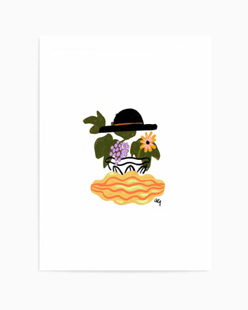 Face by Arty Guava | Art Print from Olive et Oriel where you can shop wallpaper and artworks online