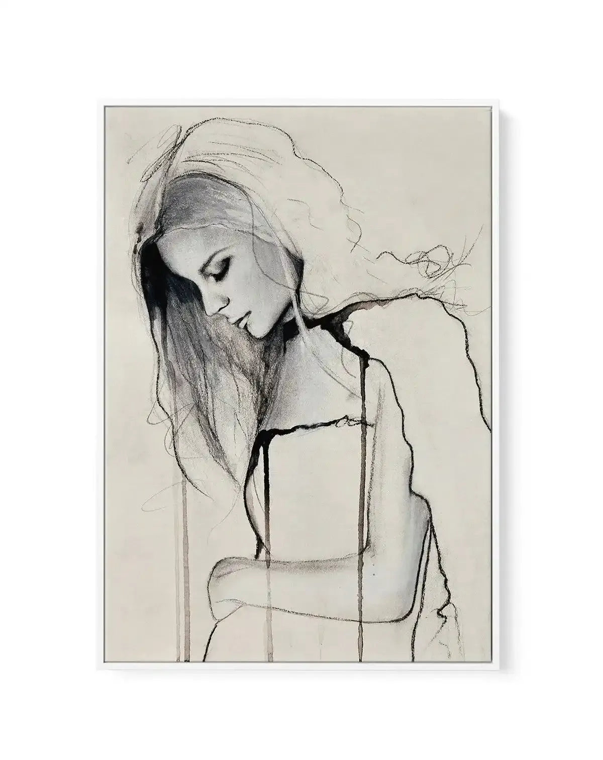 Fade by Leigh Viner | Framed Canvas-CANVAS-You can shop wall art online with Olive et Oriel for everything from abstract art to fun kids wall art. Our beautiful modern art prints and canvas art are available from large canvas prints to wall art paintings and our proudly Australian artwork collection offers only the highest quality framed large wall art and canvas art Australia - You can buy fashion photography prints or Hampton print posters and paintings on canvas from Olive et Oriel and have t