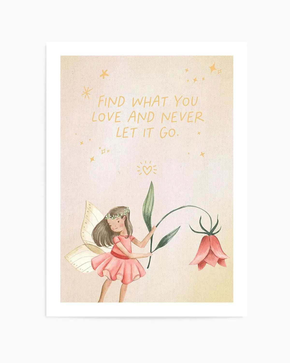 Fairy Friends I Art Print from Olive et Oriel where you can shop wallpaper and artworks online