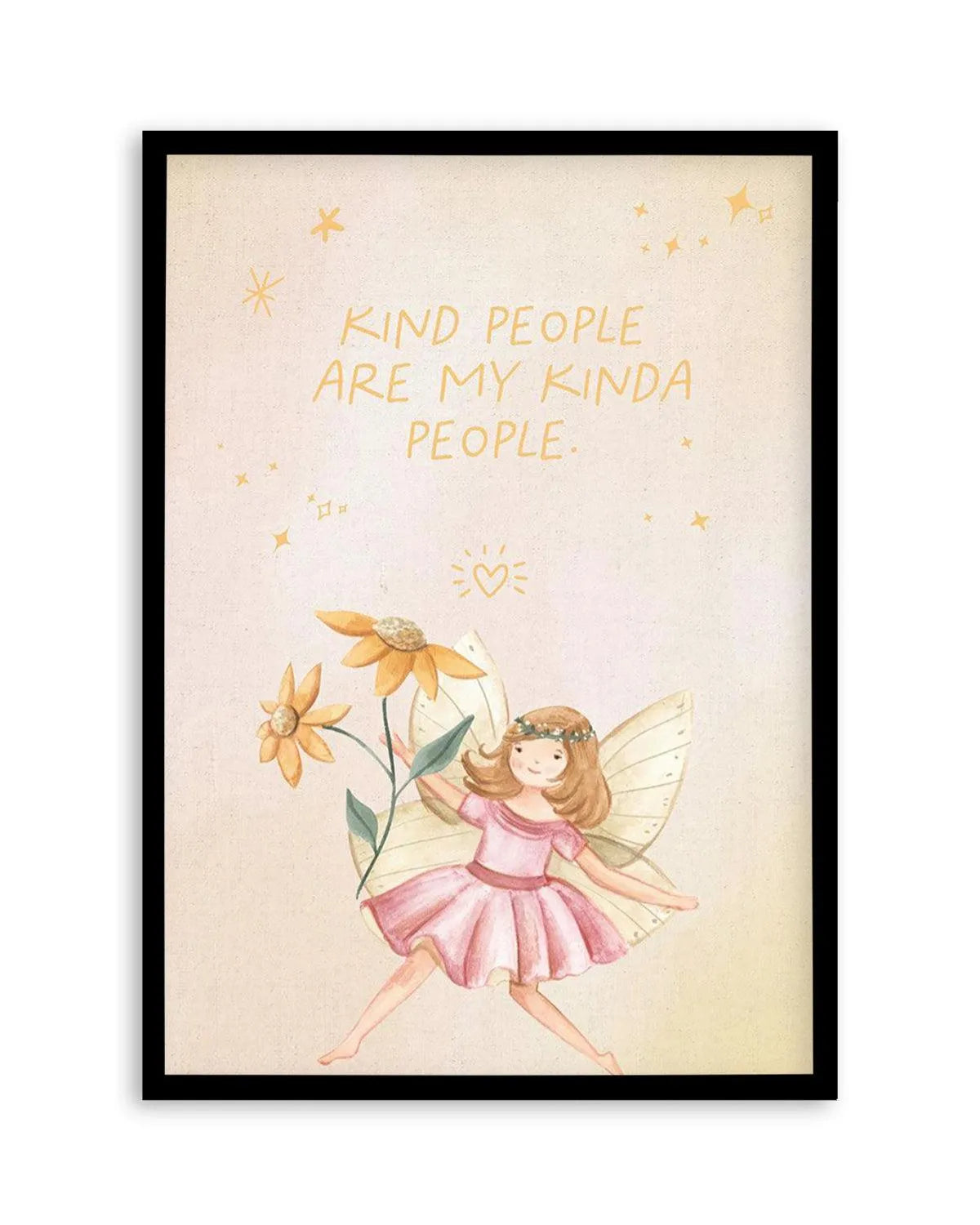 Fairy Friends II Art Print from Olive et Oriel where you can shop wallpaper and artworks online