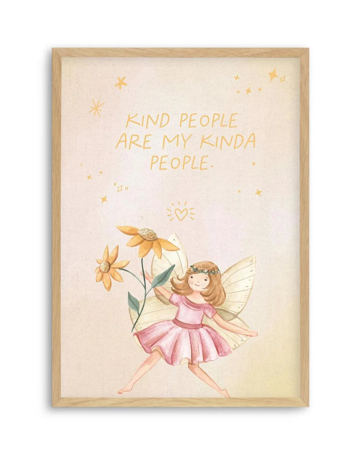 Fairy Friends II Art Print from Olive et Oriel where you can shop wallpaper and artworks online