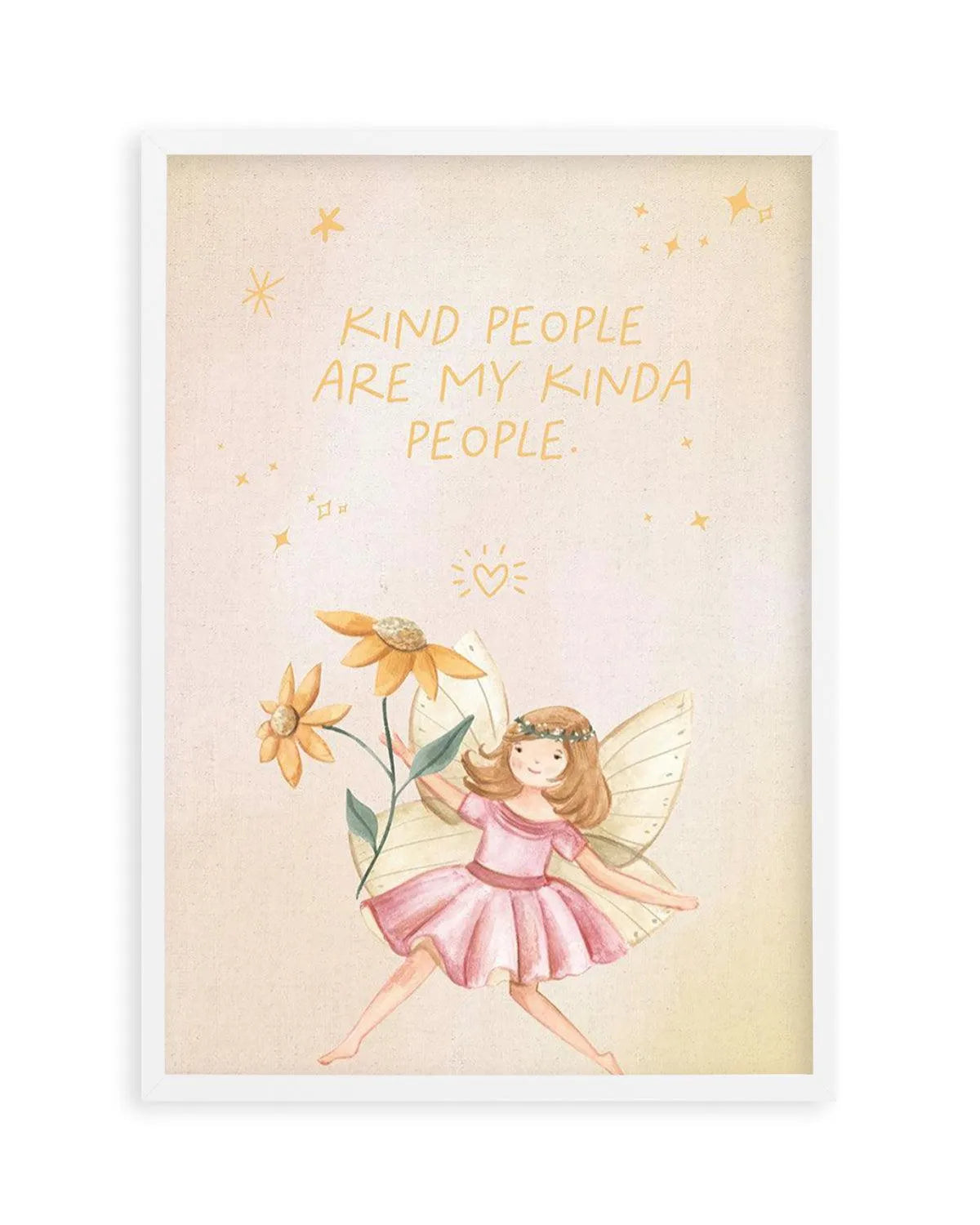 Fairy Friends II Art Print from Olive et Oriel where you can shop wallpaper and artworks online