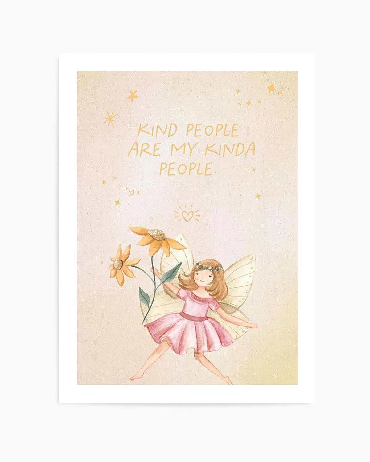 Fairy Friends II Art Print from Olive et Oriel where you can shop wallpaper and artworks online