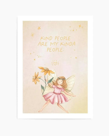 Fairy Friends II Art Print from Olive et Oriel where you can shop wallpaper and artworks online