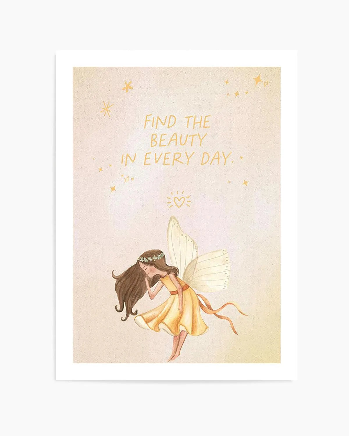 Fairy Friends III Art Print from Olive et Oriel where you can shop wallpaper and artworks online