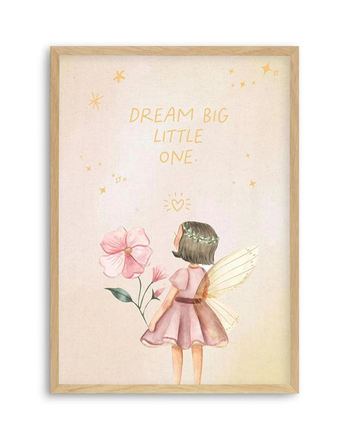 Fairy Friends IV Art Print from Olive et Oriel where you can shop wallpaper and artworks online
