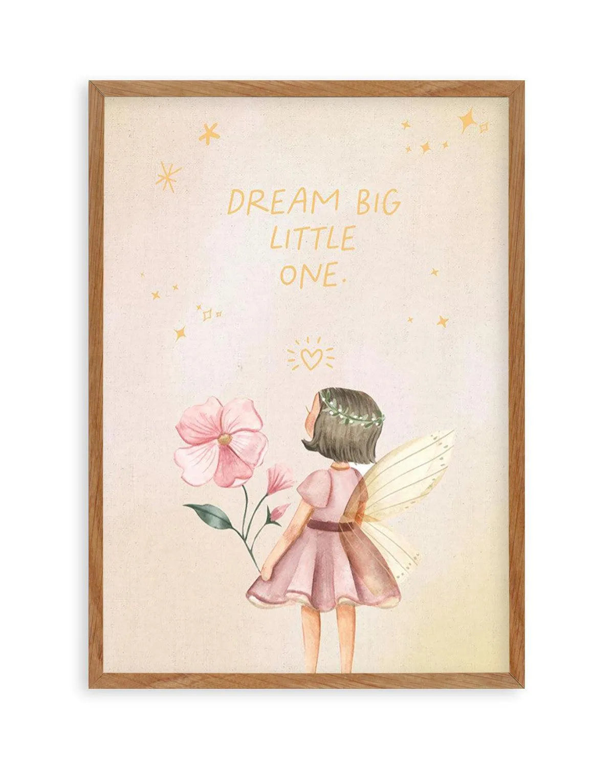 Fairy Friends IV Art Print from Olive et Oriel where you can shop wallpaper and artworks online