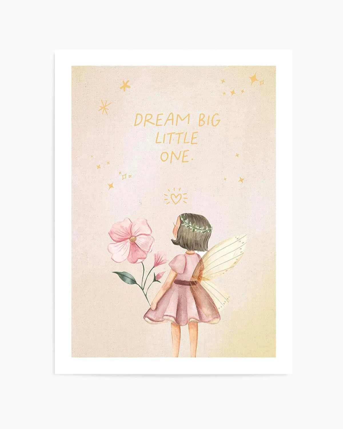 Fairy Friends IV Art Print from Olive et Oriel where you can shop wallpaper and artworks online