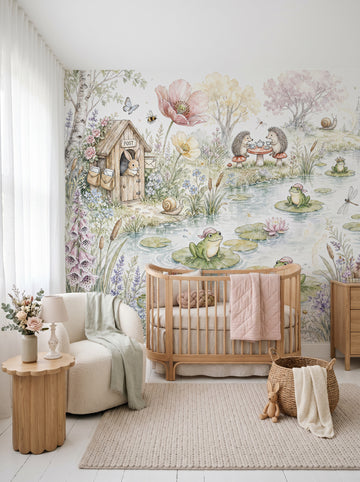Fairytale Animal Friends Wallpaper Mural