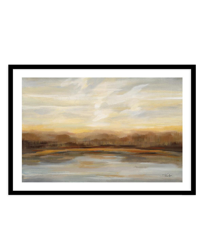 Fall Lake Sunset | Art Print