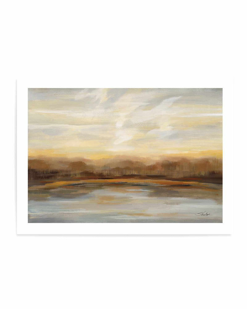 Fall Lake Sunset | Art Print