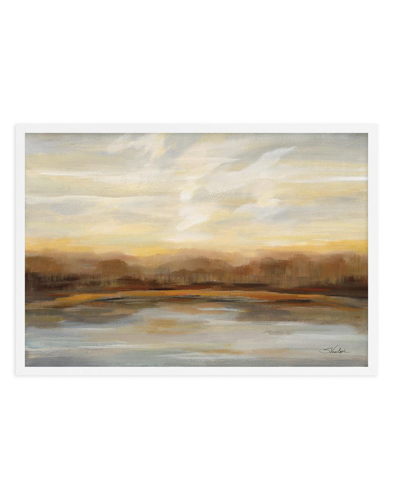 Fall Lake Sunset | Art Print