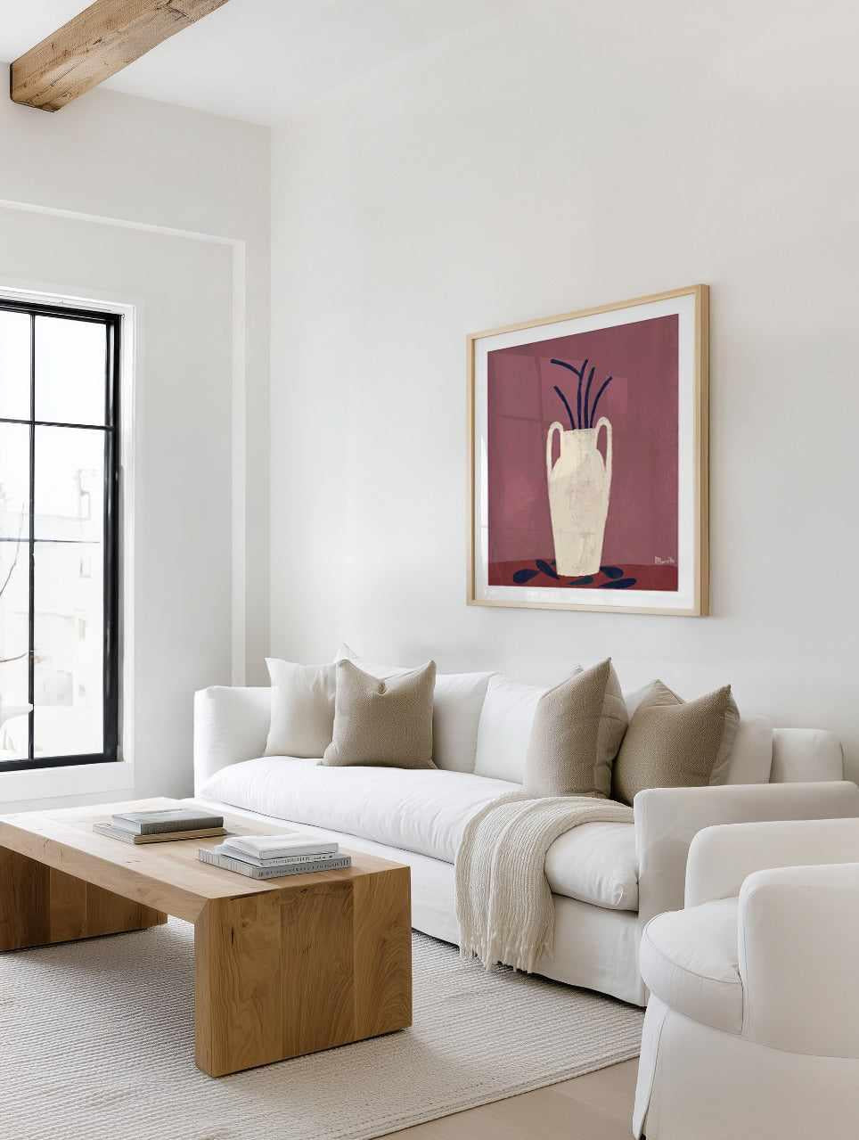 Falling Leaves by Marco Marella | Art Print from Olive et Oriel where you can shop wallpaper and artworks online