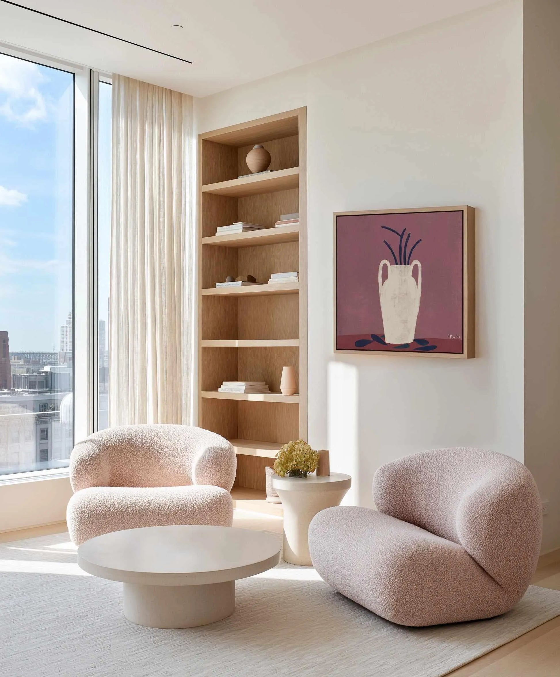 Falling Leaves by Marco Marella | Framed Canvas Art Print from Olive et Oriel where you can shop wallpaper and artworks online