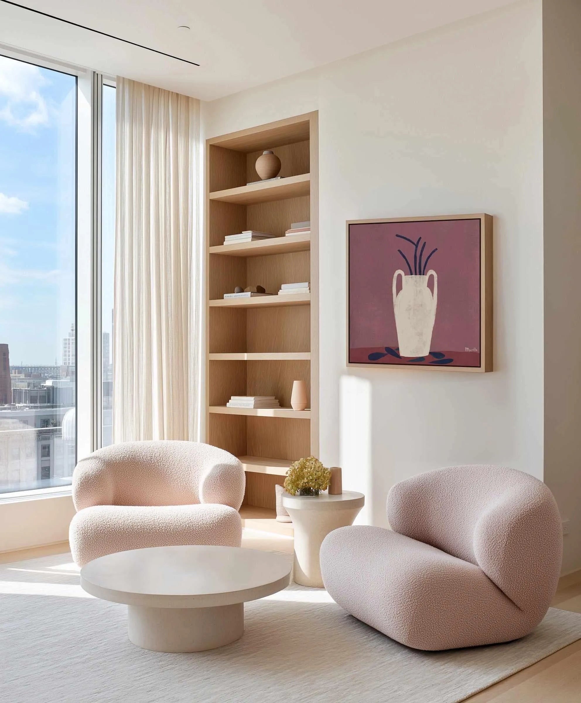 Falling Leaves by Marco Marella | Framed Canvas Art Print from Olive et Oriel where you can shop wallpaper and artworks online