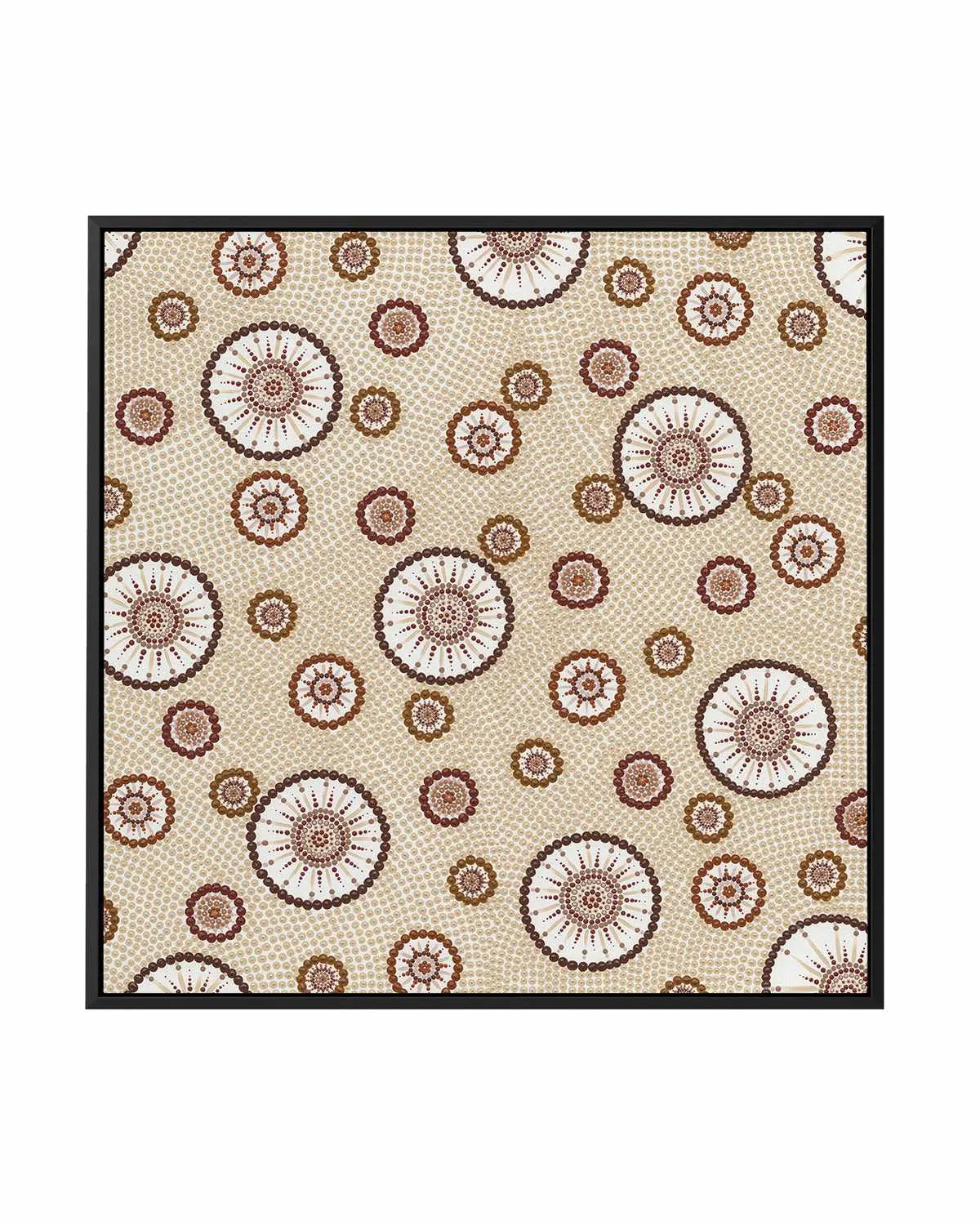 Family by Karissa Undy | Framed Canvas Art Print from Olive et Oriel where you can shop wallpaper and artworks online