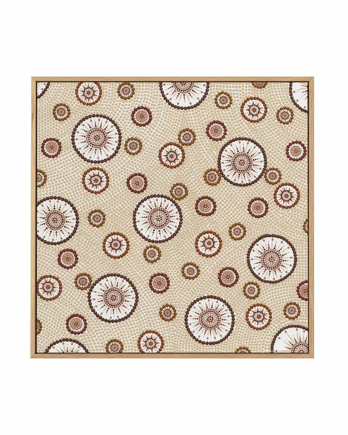 Family by Karissa Undy | Framed Canvas Art Print from Olive et Oriel where you can shop wallpaper and artworks online