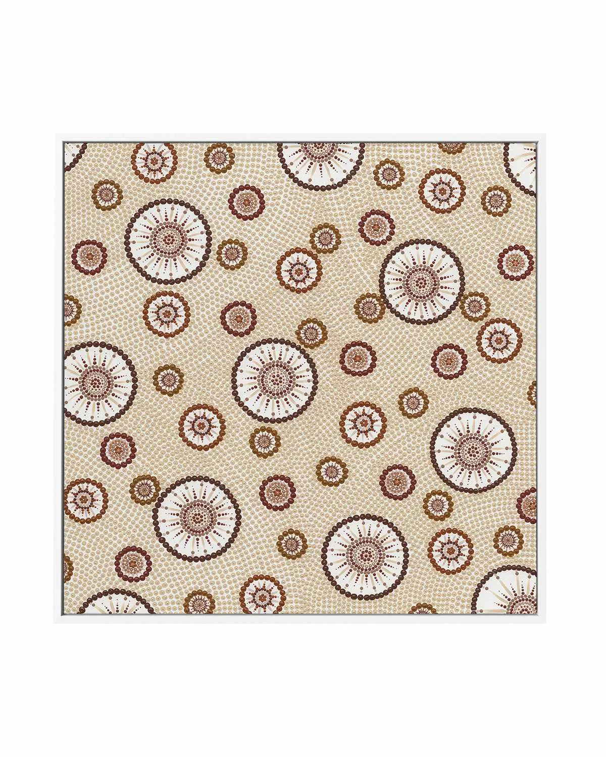 Family by Karissa Undy | Framed Canvas Art Print from Olive et Oriel where you can shop wallpaper and artworks online