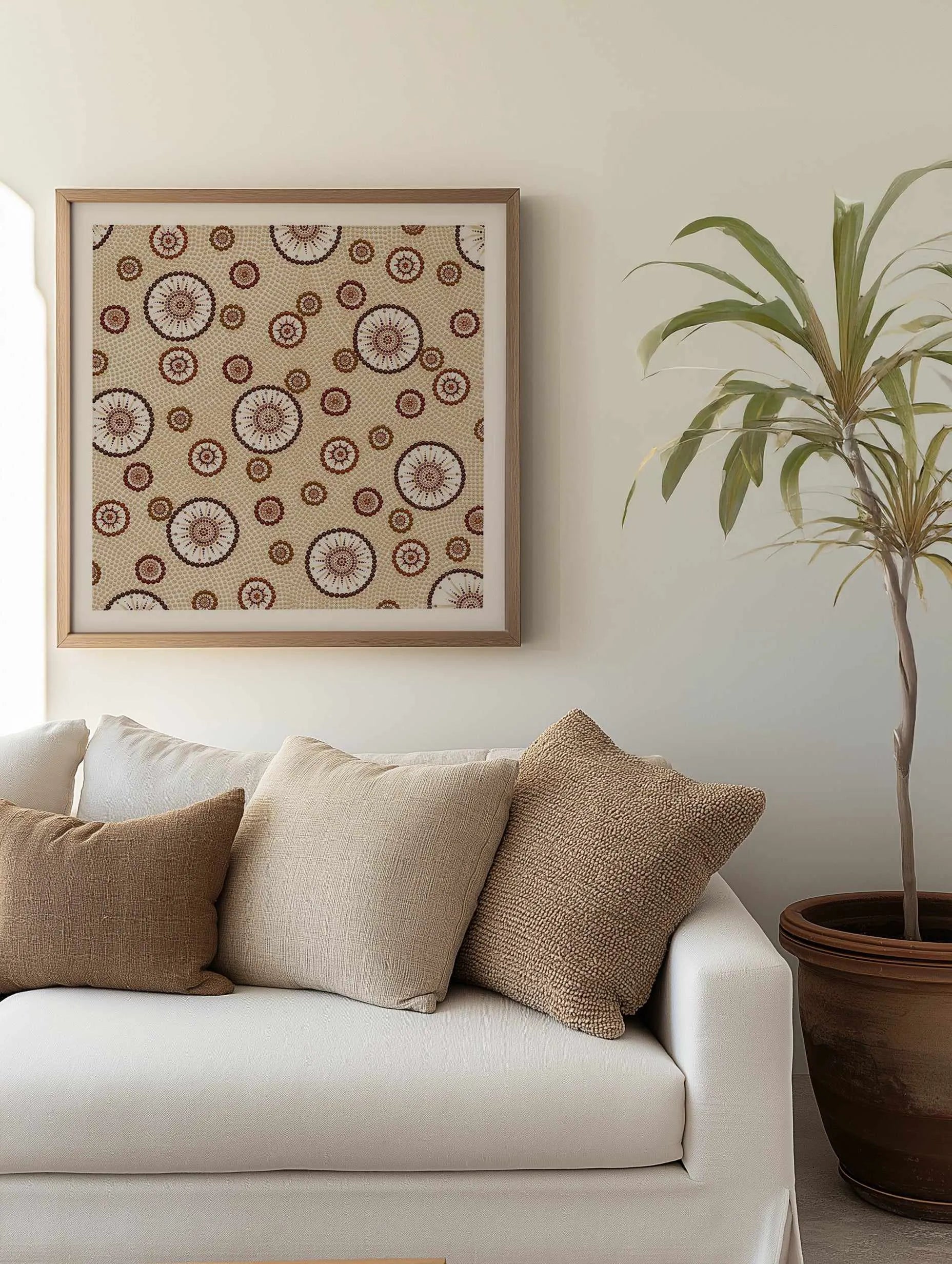 Family by Karissa Undy | Art Print from Olive et Oriel where you can shop wallpaper and artworks online