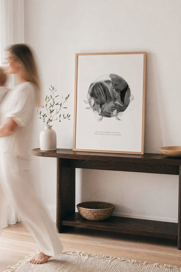 What I Love | Custom Photo Design | Framed Canvas Wall Art