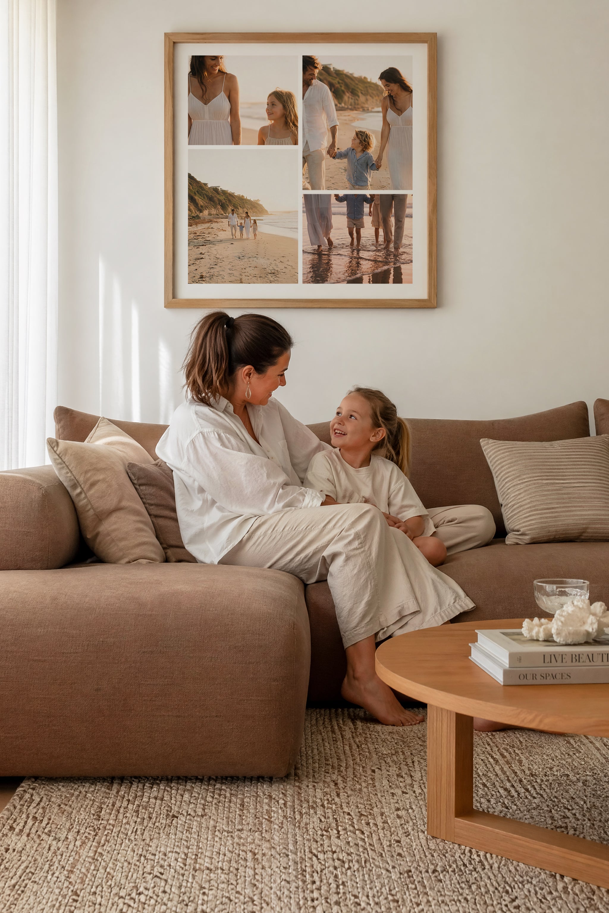 4 Memories In A Square Art Print