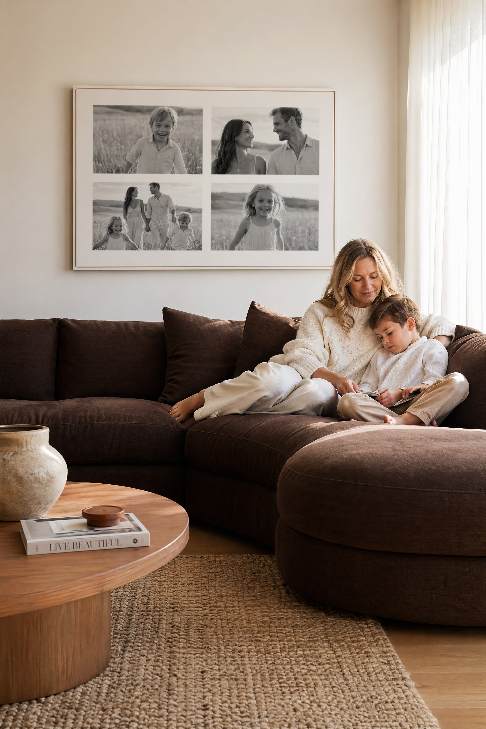 4 Memories In Landscape Art Print