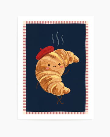 Fancy Croissant | Art Print