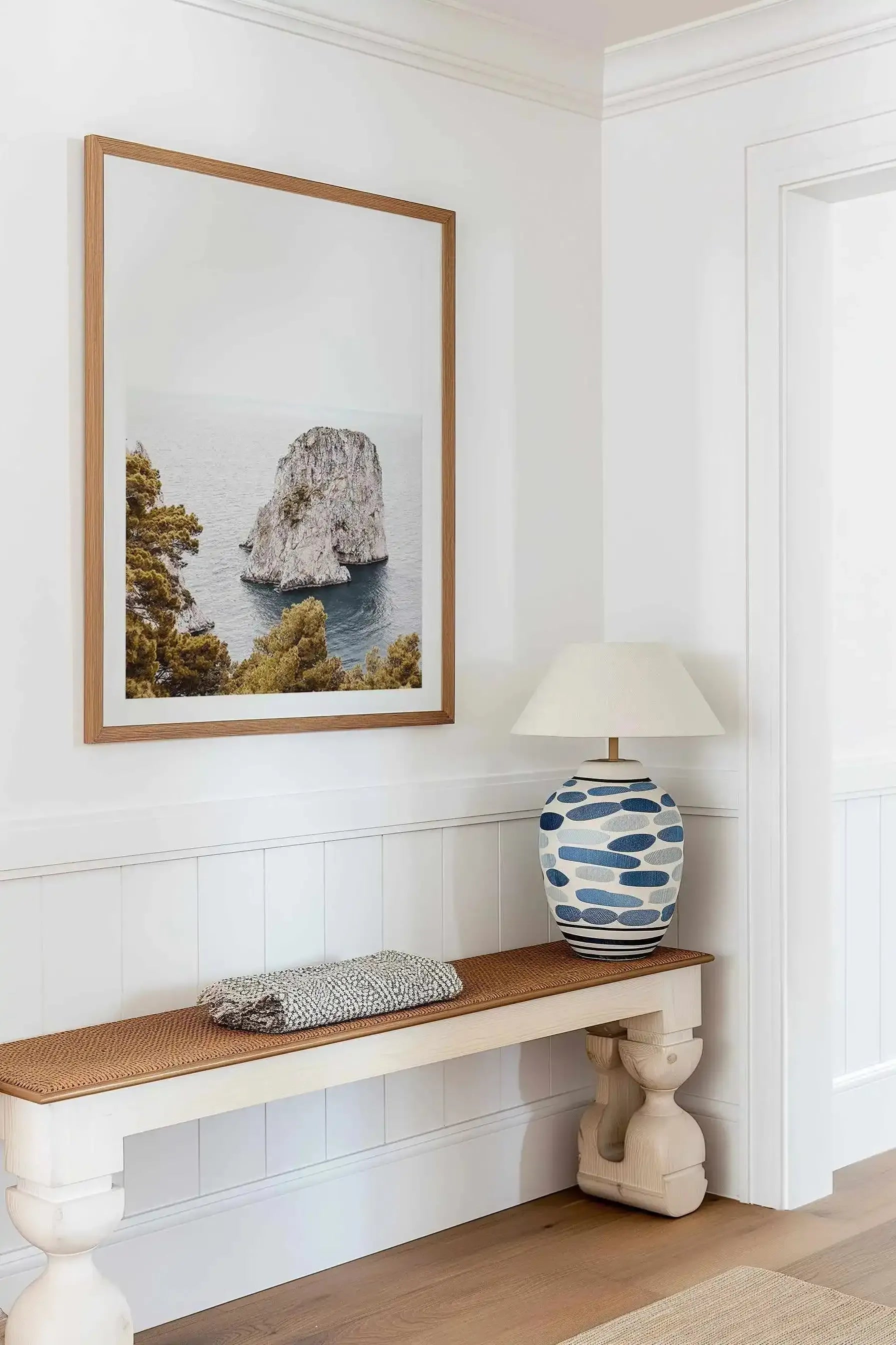 Faraglioni Rocks | PT Art Print from Olive et Oriel where you can shop wallpaper and artworks online