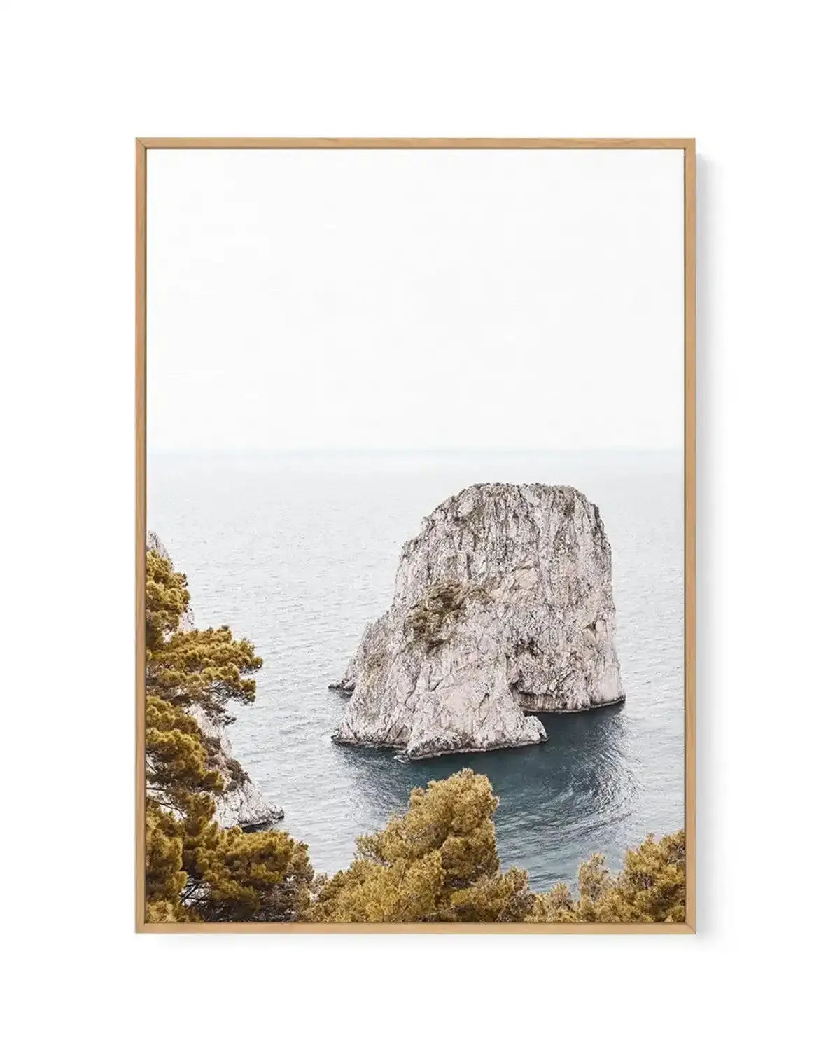 Faraglioni Rocks | PT | Framed Canvas-CANVAS-You can shop wall art online with Olive et Oriel for everything from abstract art to fun kids wall art. Our beautiful modern art prints and canvas art are available from large canvas prints to wall art paintings and our proudly Australian artwork collection offers only the highest quality framed large wall art and canvas art Australia - You can buy fashion photography prints or Hampton print posters and paintings on canvas from Olive et Oriel and have