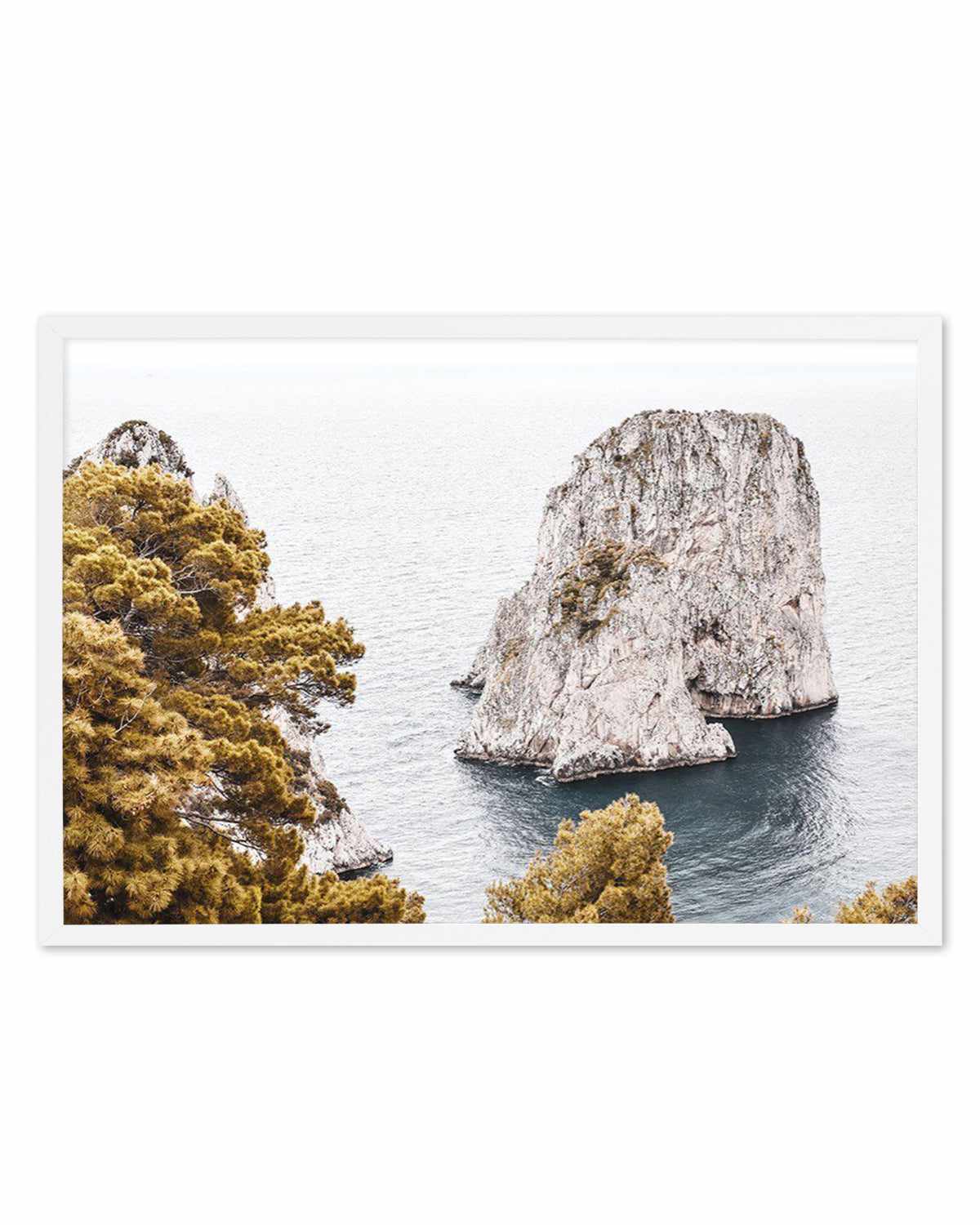 Faraglioni Rocks | LS Art Print