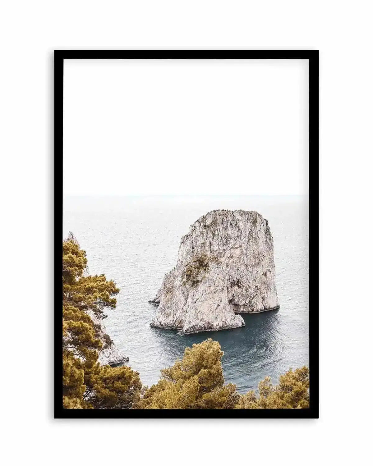 Faraglioni Rocks | PT Art Print from Olive et Oriel where you can shop wallpaper and artworks online