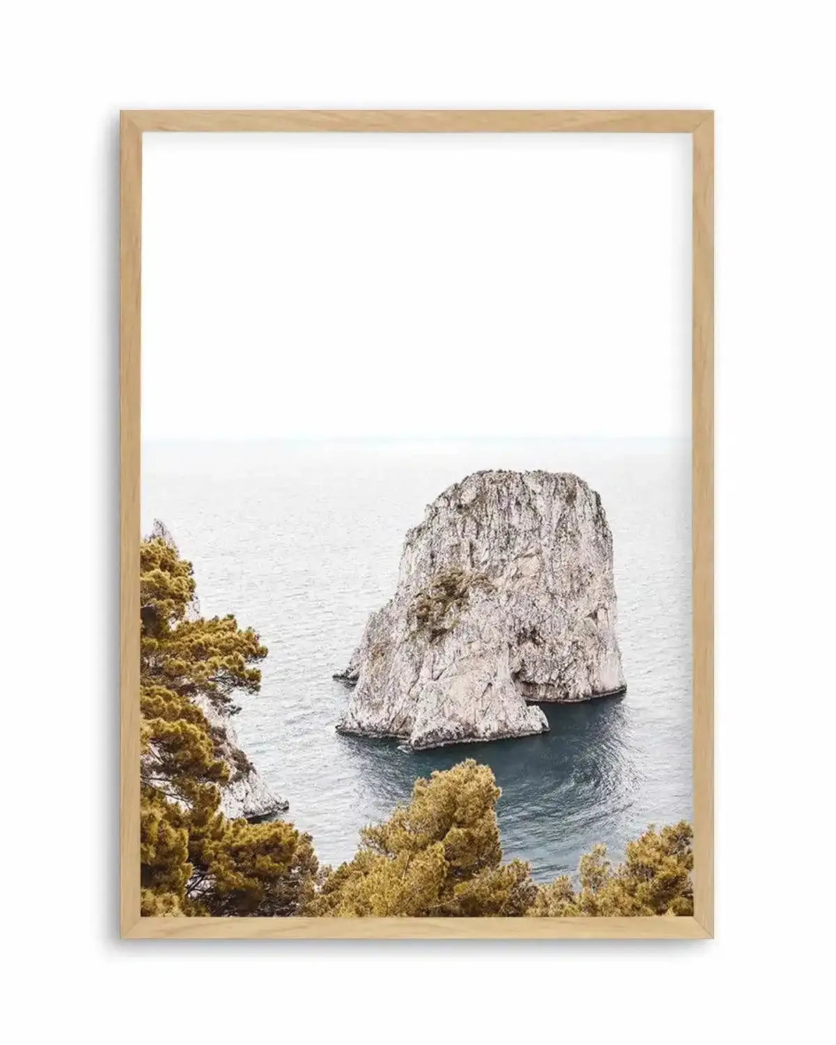 Faraglioni Rocks | PT Art Print from Olive et Oriel where you can shop wallpaper and artworks online