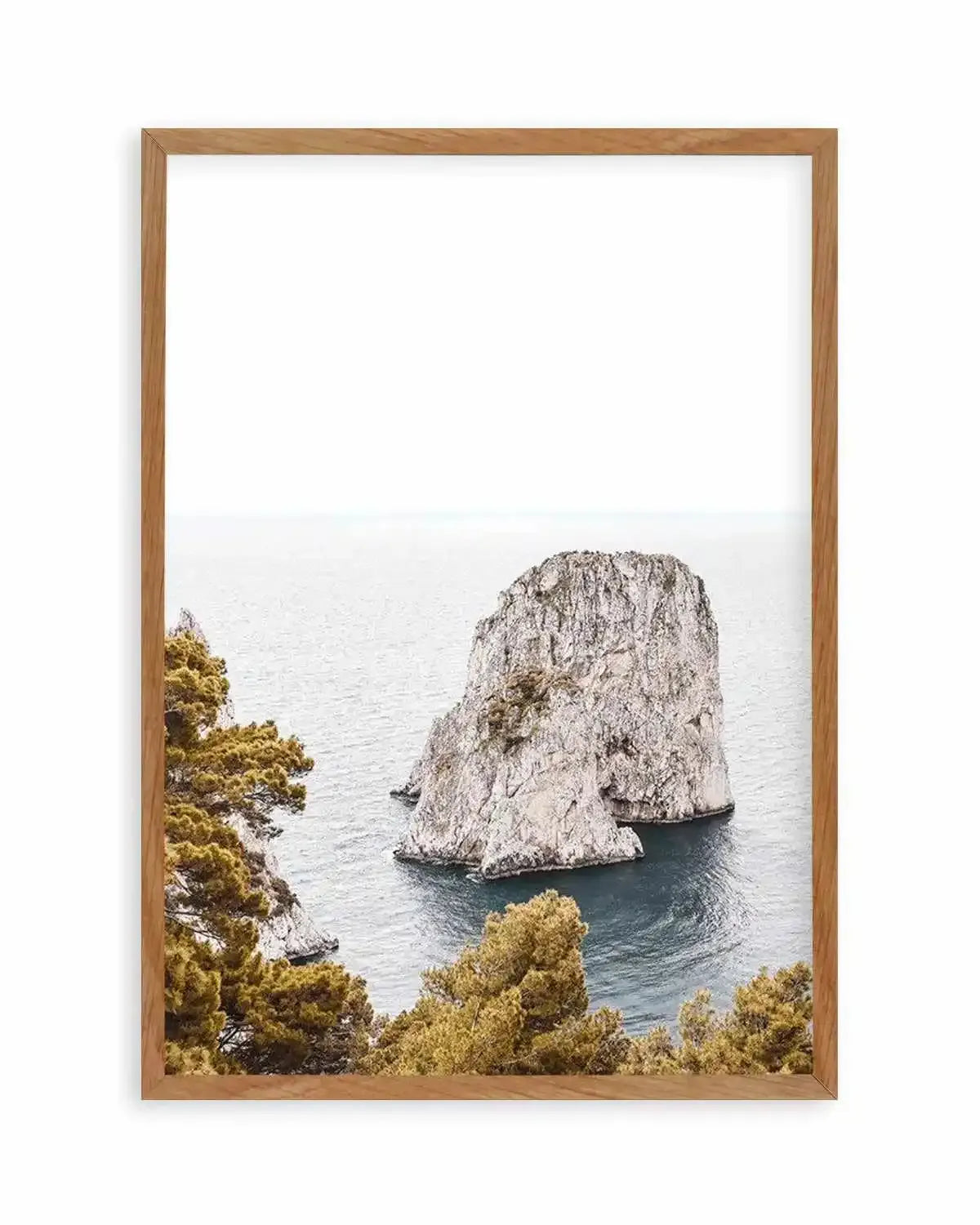 Faraglioni Rocks | PT Art Print from Olive et Oriel where you can shop wallpaper and artworks online