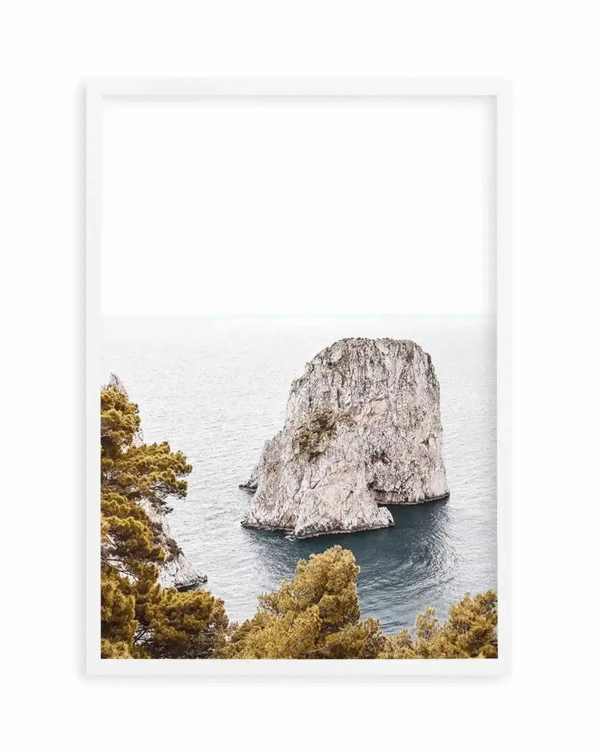 Faraglioni Rocks | PT Art Print from Olive et Oriel where you can shop wallpaper and artworks online