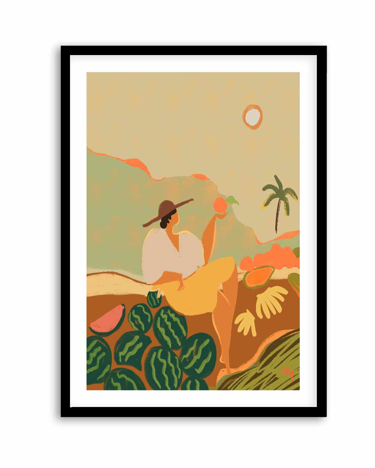 Farmer Harvest by Arty Guava | Art Print