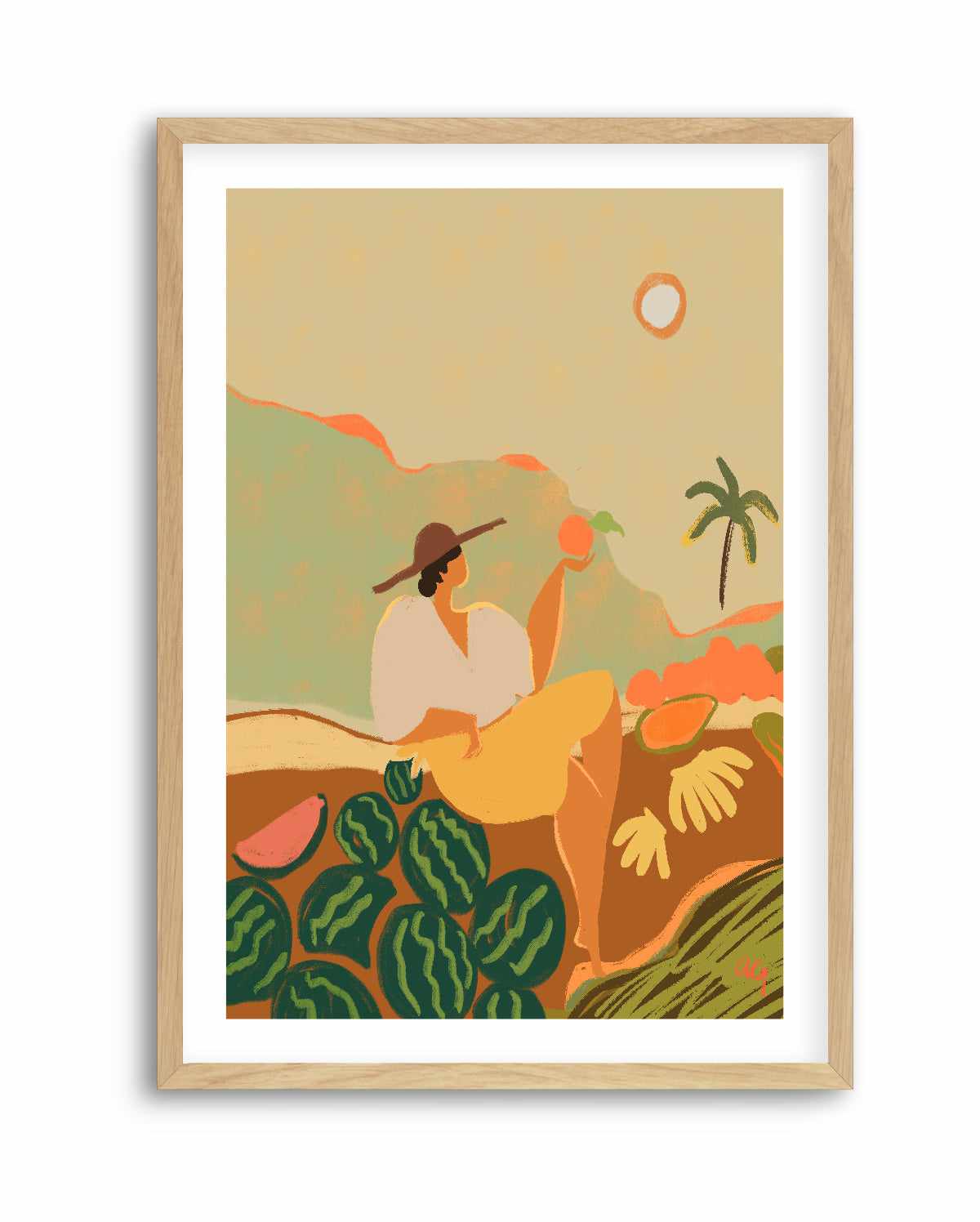 Farmer Harvest by Arty Guava | Art Print