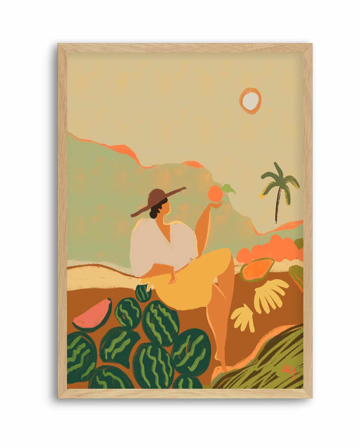 Farmer Harvest by Arty Guava | Art Print