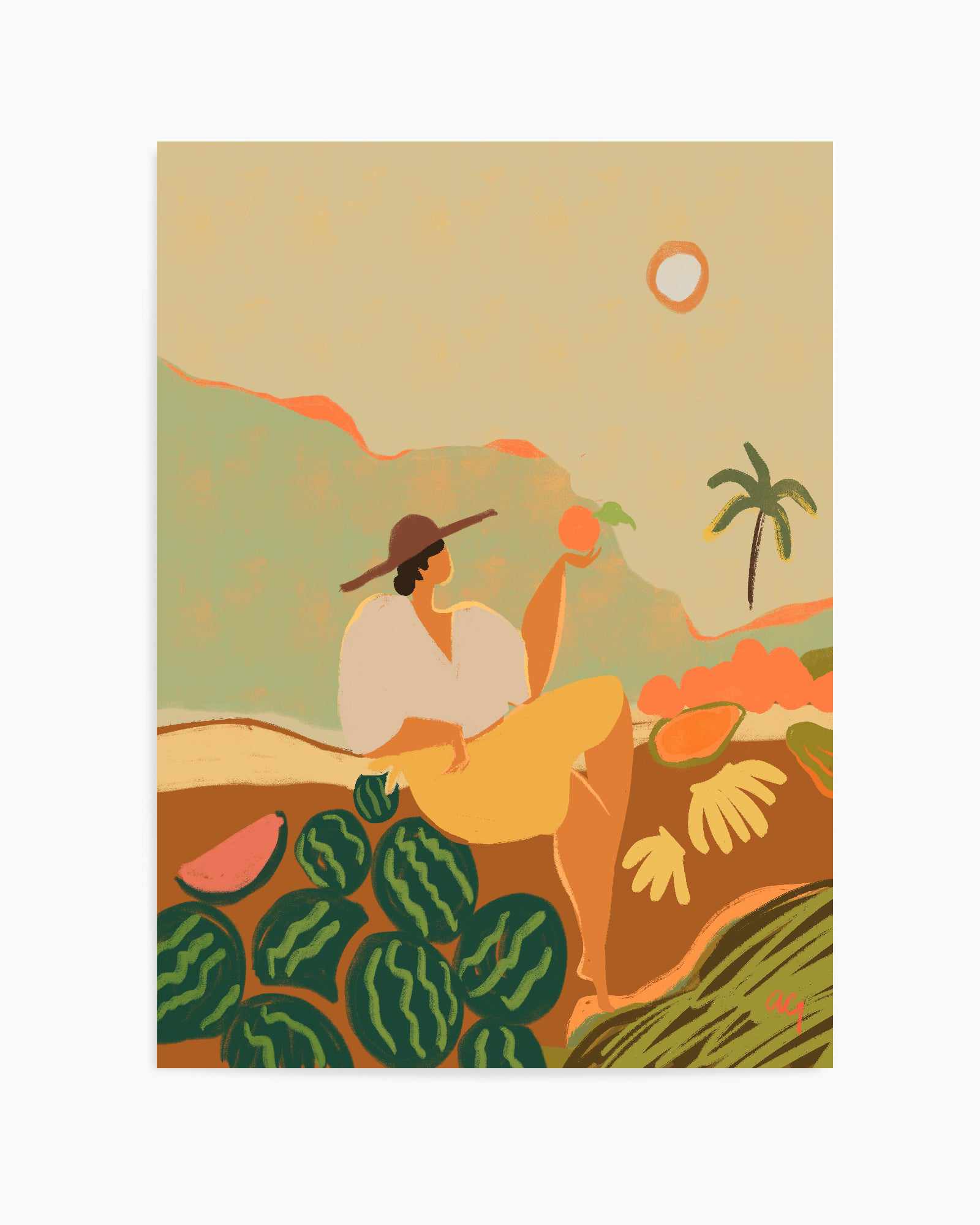 Farmer Harvest by Arty Guava | Art Print