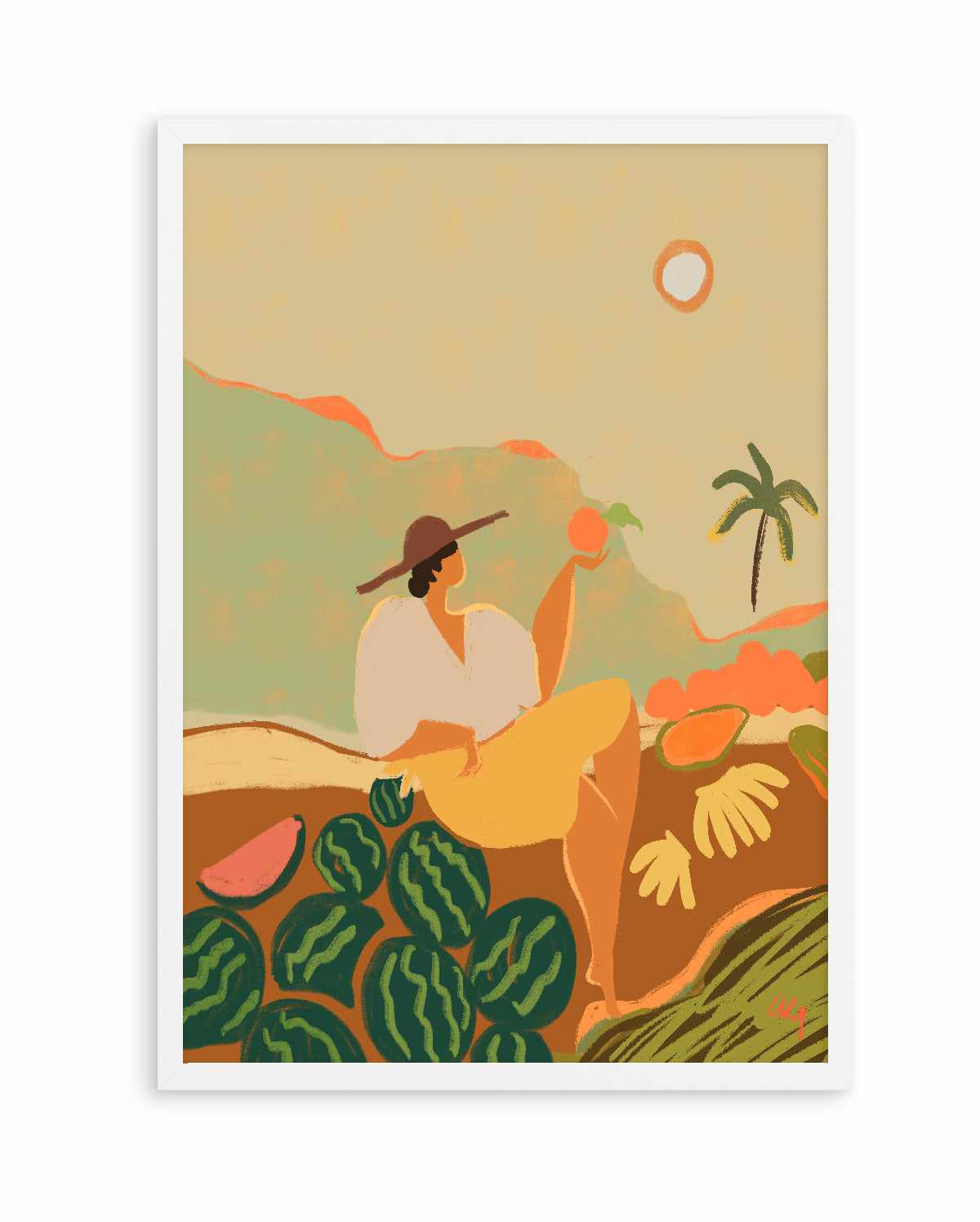 Farmer Harvest by Arty Guava | Art Print