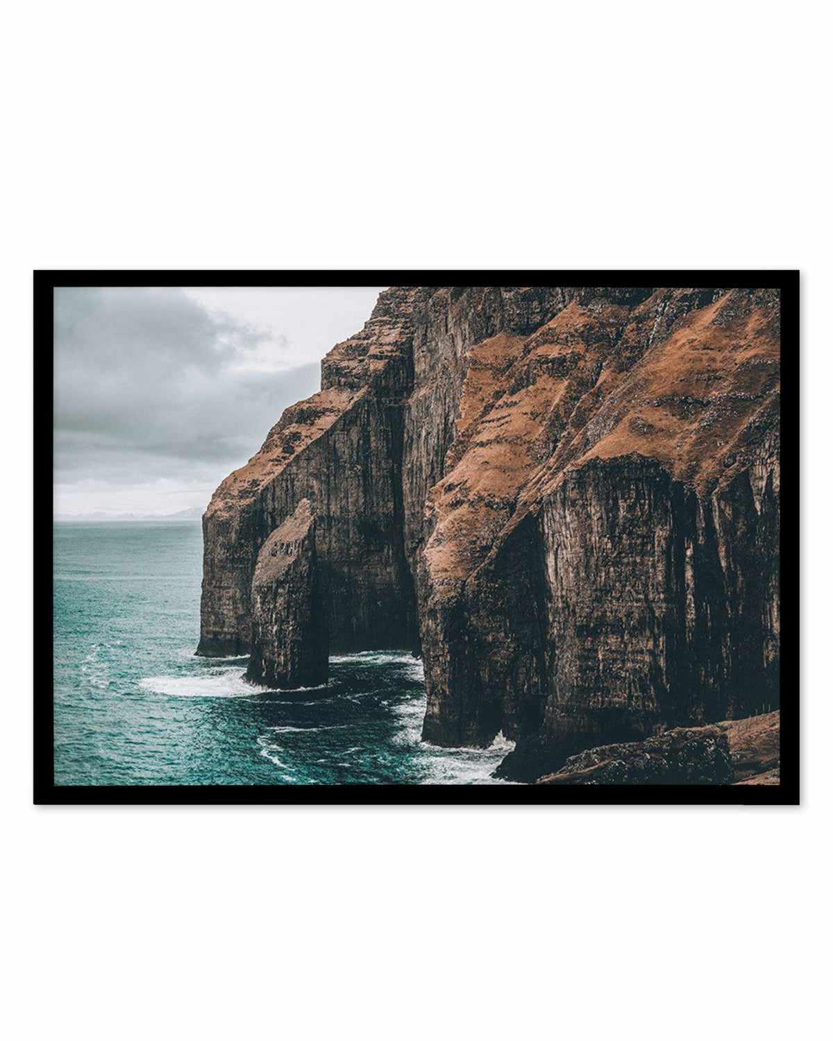 Faroe Cliffs | LS Art Print