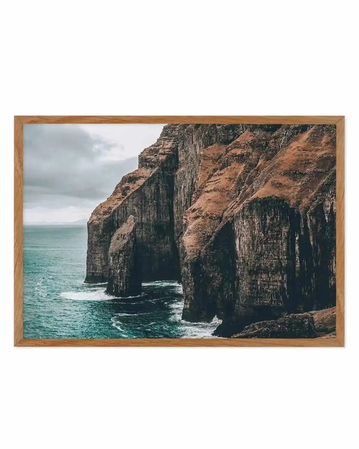 Faroe Cliffs | LS Art Print from Olive et Oriel where you can shop wallpaper and artworks online