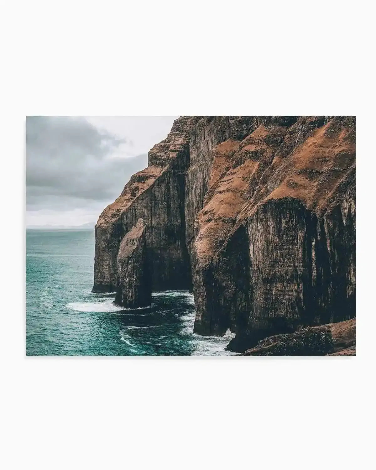 Faroe Cliffs | LS Art Print from Olive et Oriel where you can shop wallpaper and artworks online