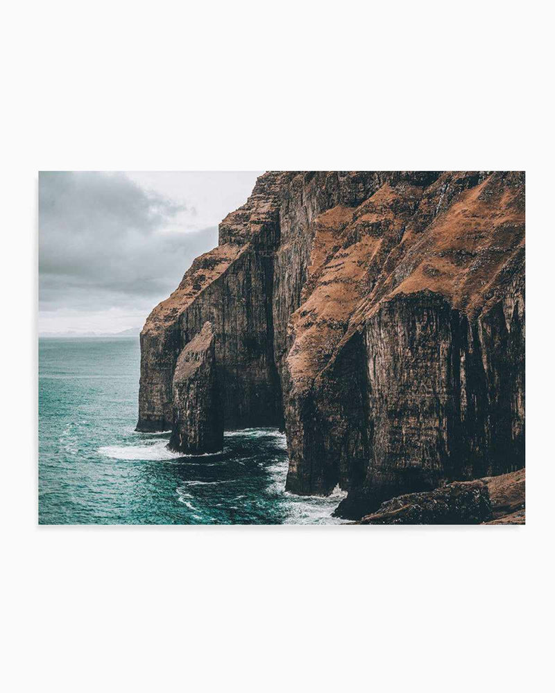 Faroe Cliffs | LS Art Print